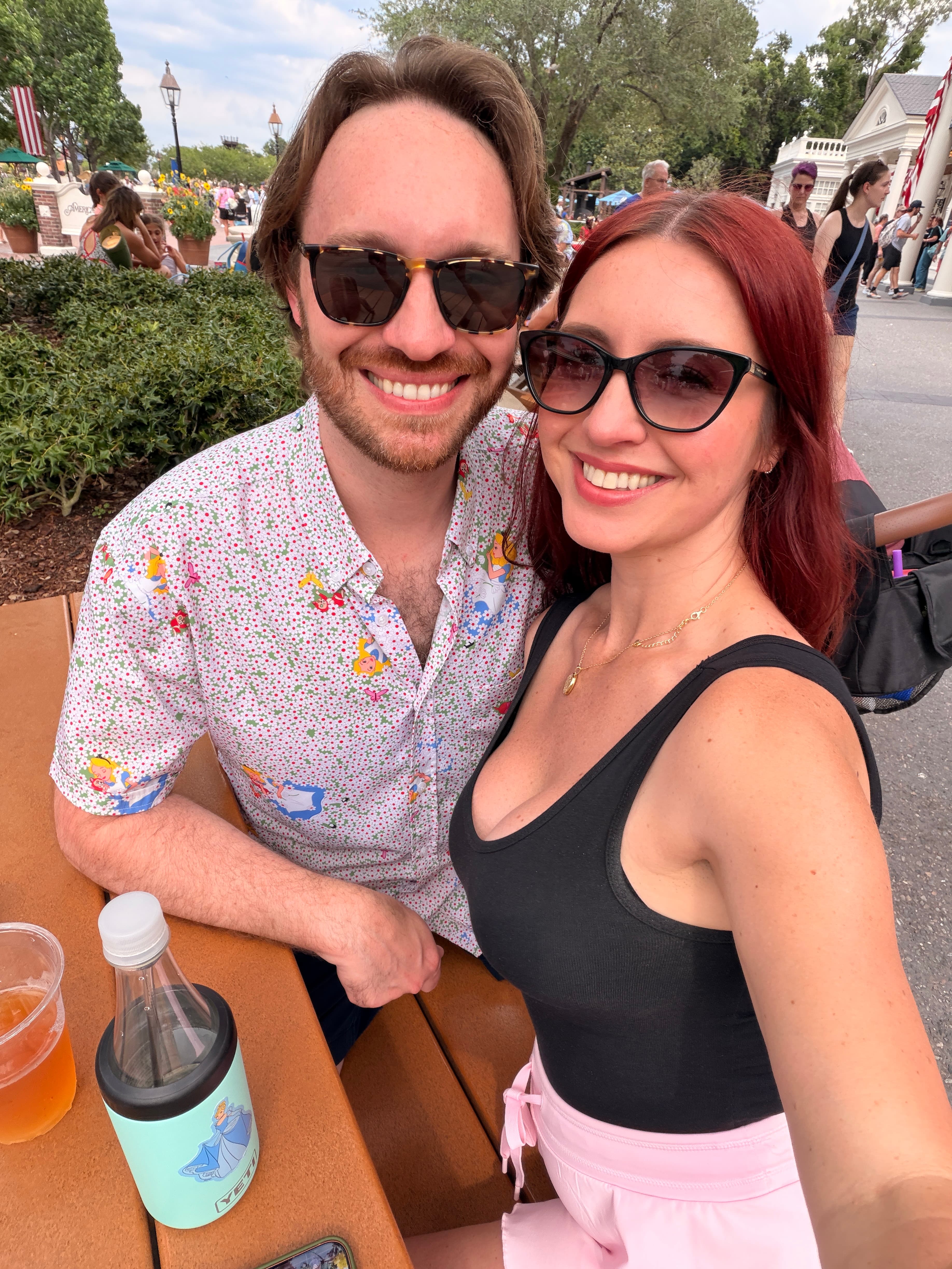 Ryan and Emillie at Walt Disney World.